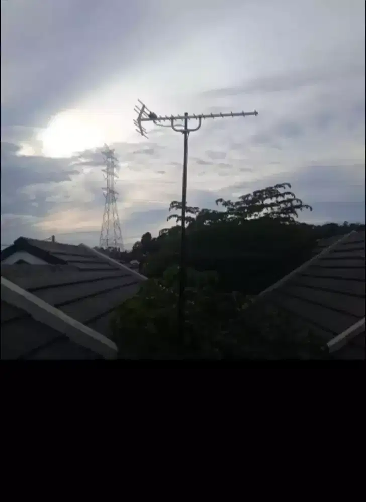 Pasang antena tv digital hd