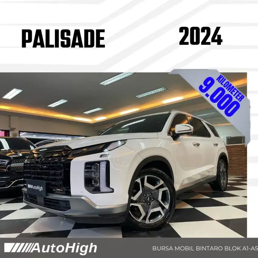 DP10% [Km9.000] Palisade Signature 2024 White Reg 2022 #AUTOHIGH
