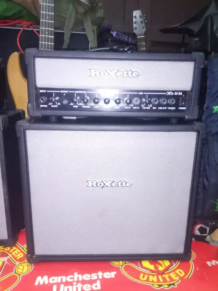Ampli head cabinet roxxete Xt 04 GA