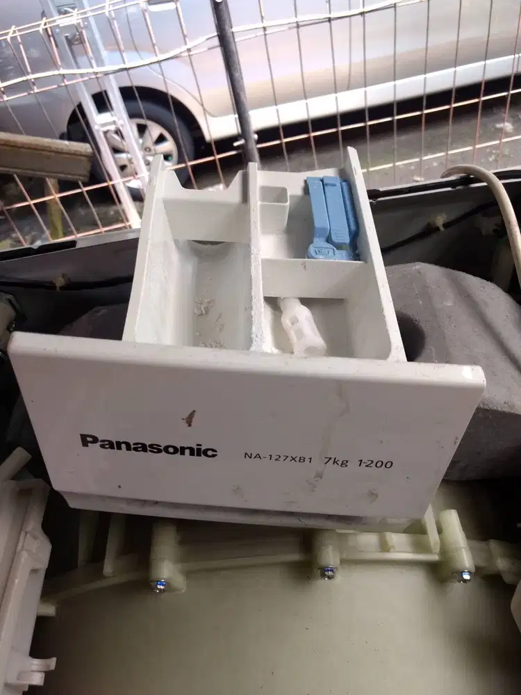 Body Mesin Cuci Front Laoding Bukaan depan Panasonic NA-127BX1 kap 7Kg