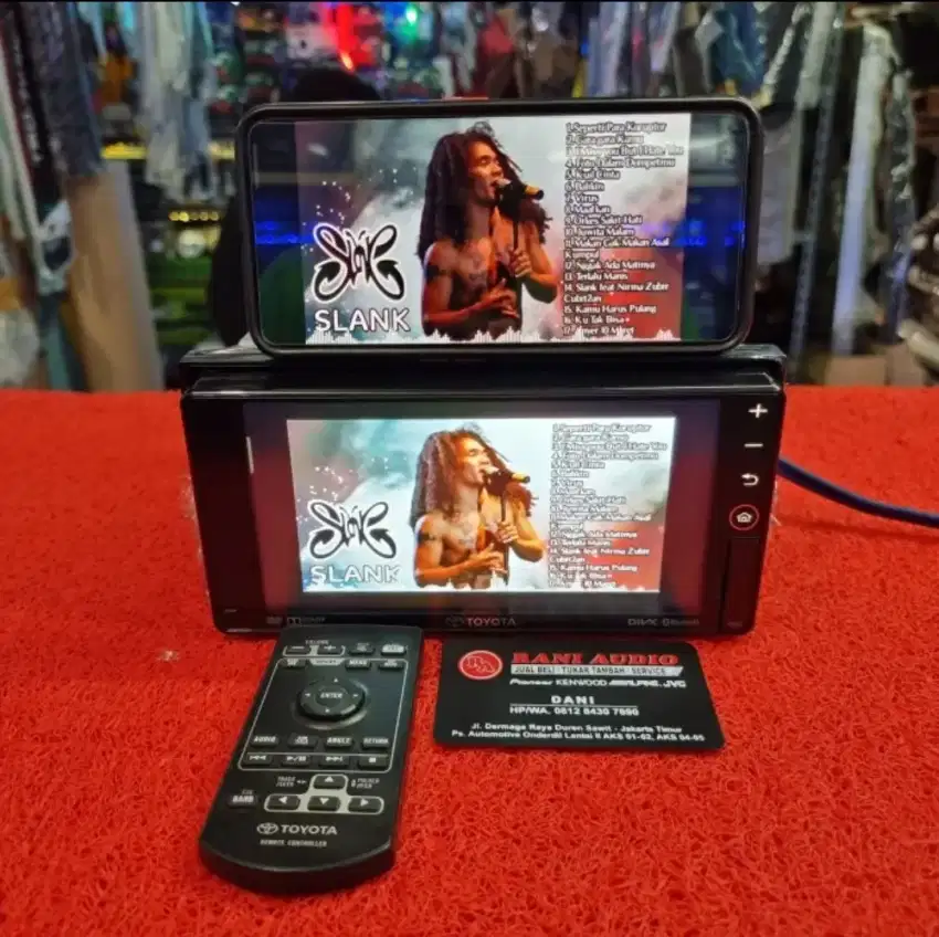 Head Unit TOYOTA VOXY 2019-2021 Miracast Bluetooth HDMI USB CD Radio