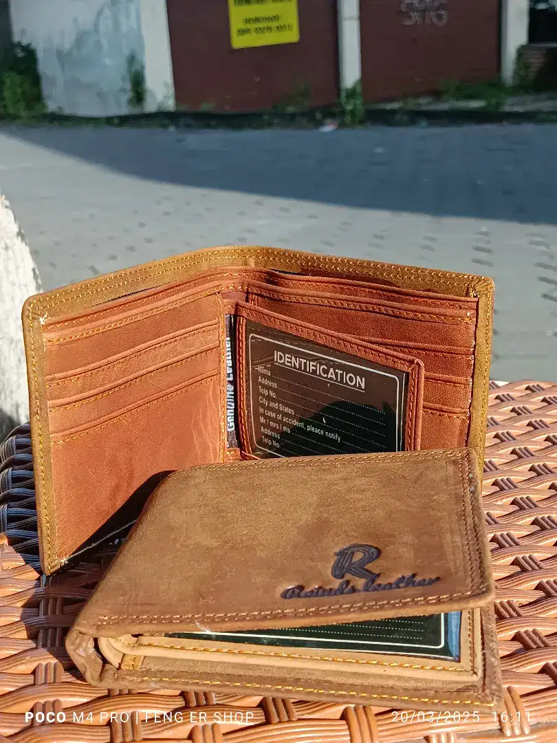 Dompet Kulit Sapi Asli ( COD JOGJA )
