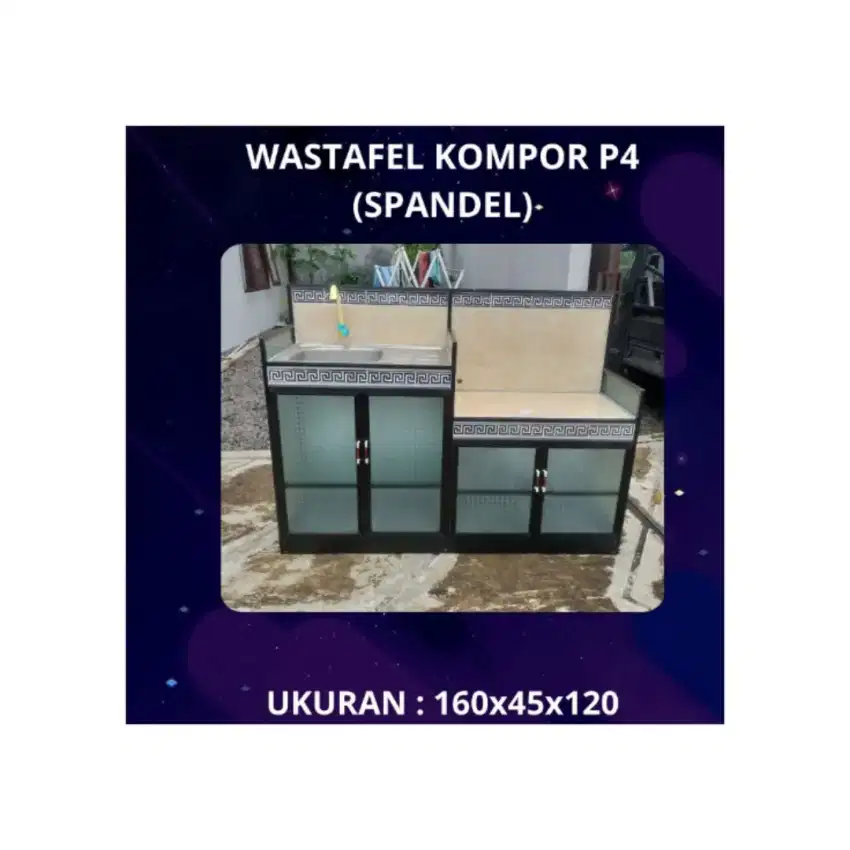 Wastafel kompor pintu 4