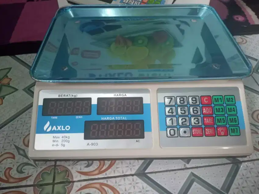 Timbangan buah,laundry 40kg digital