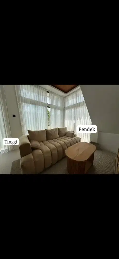 Sofa Minimalis Kualitas utk Villa & Ruangan ,Empuk & Nyaman Mitra Sofa