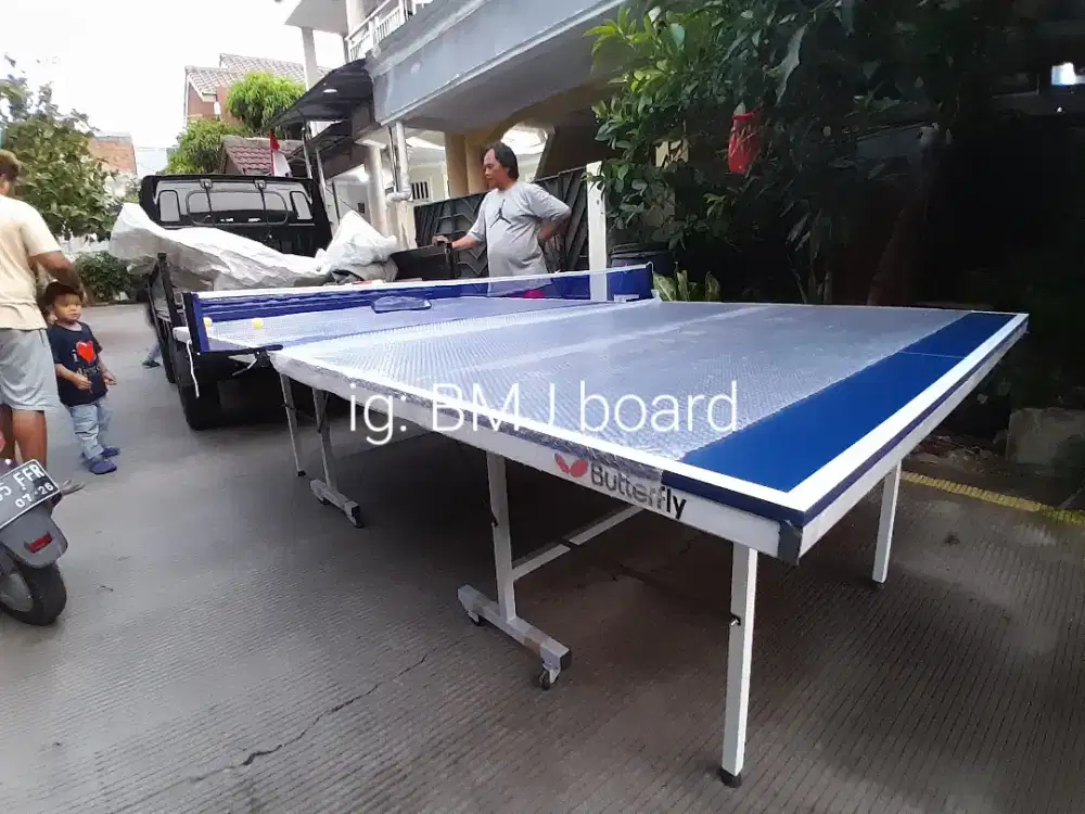 PAKET LENGKAP TENIS MEJA PINGPONG BUTRFLY BARU