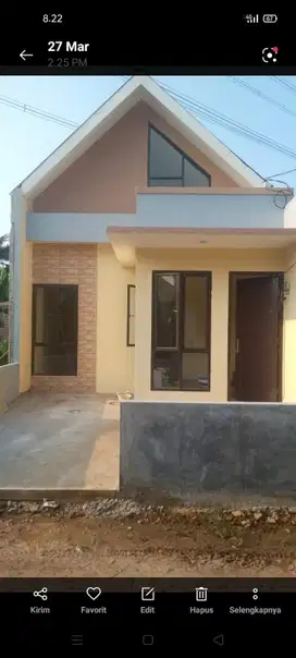 di rumah murah unit baru dekat walikota tangsel