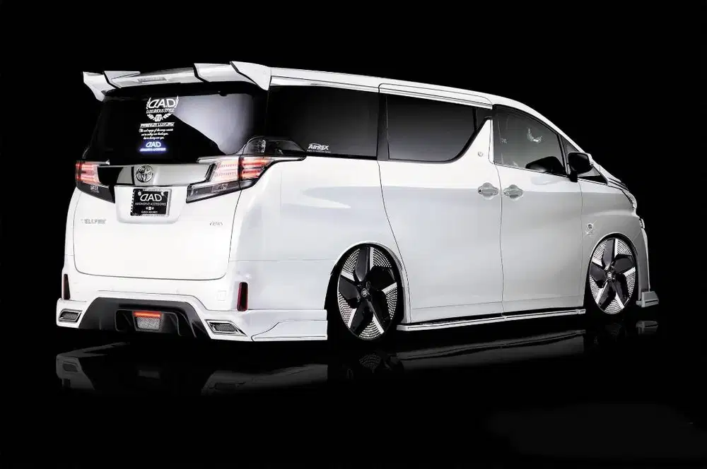 Rear Spoiler Vellfire & Alphard ANH20/AGH30 DAD Automotive Version