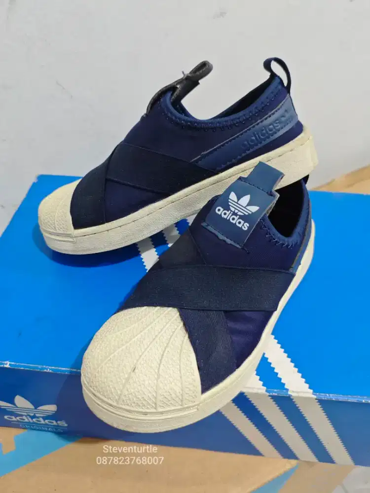 adidas superstar slip on original made in vietnam size 32