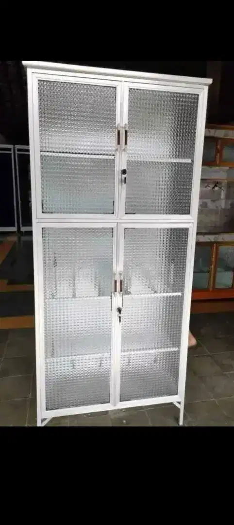 Lemari piring alumunium