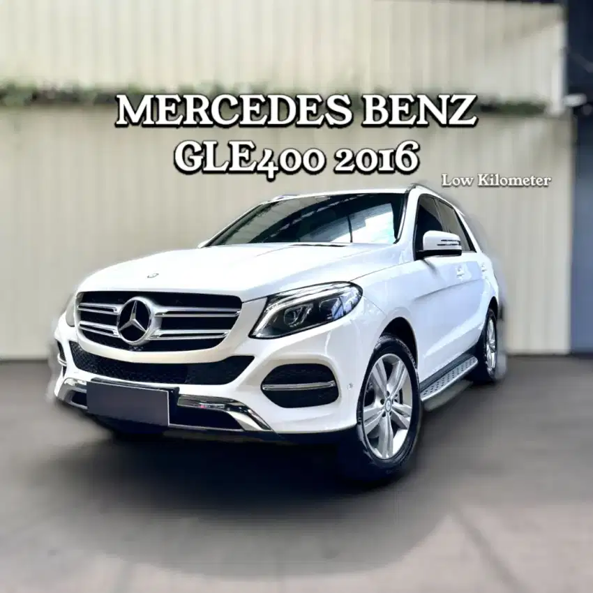 MERCEDES BENZ GLE 400 2016 LOW KILOMETER