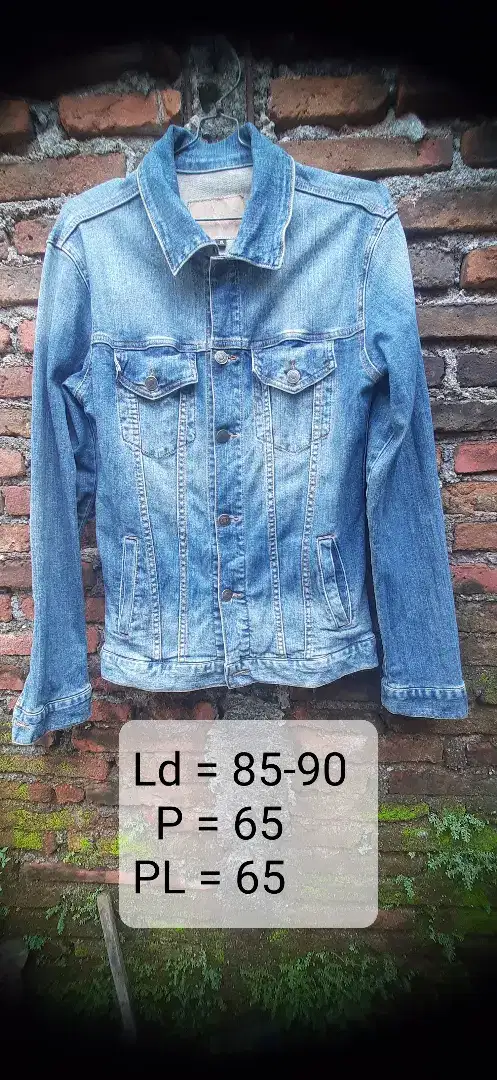 Jaket jeans no brand