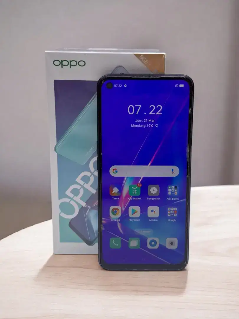OPPO A92 Fullset 8+(5)/128 Gb, Layar 6.5 inch, Kamera 48 MP