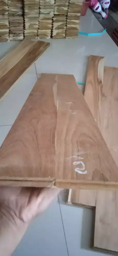 Floring  kayu jati