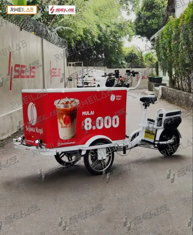 GEROBAK SEPEDA LISTRIK SELIS
