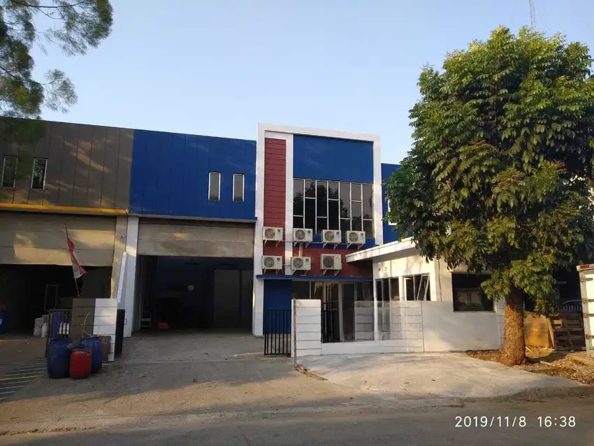 Disewakan Gudang Taman Tekno Ada Kantor dan AC di Taman Tekno BSD
