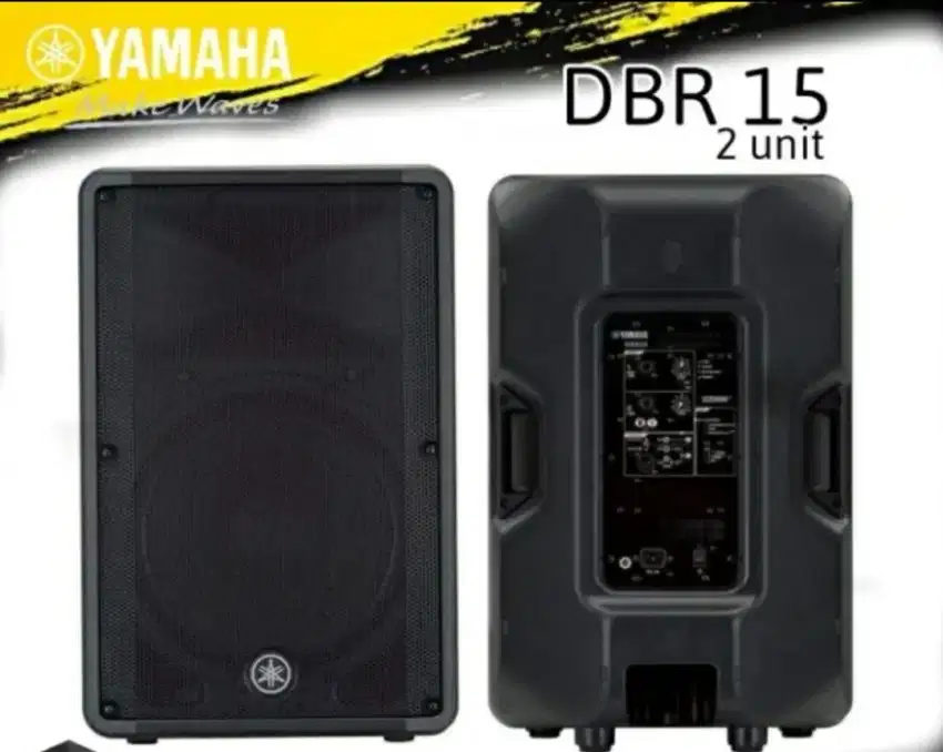 Speaker aktif yamaha dbr15 dbr 15 15 inch original resmi