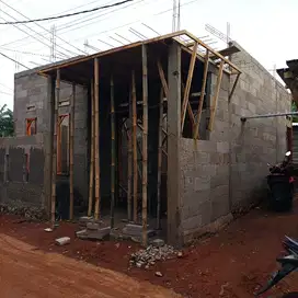 Rumah murah depan jalan sisa 1 unit cash