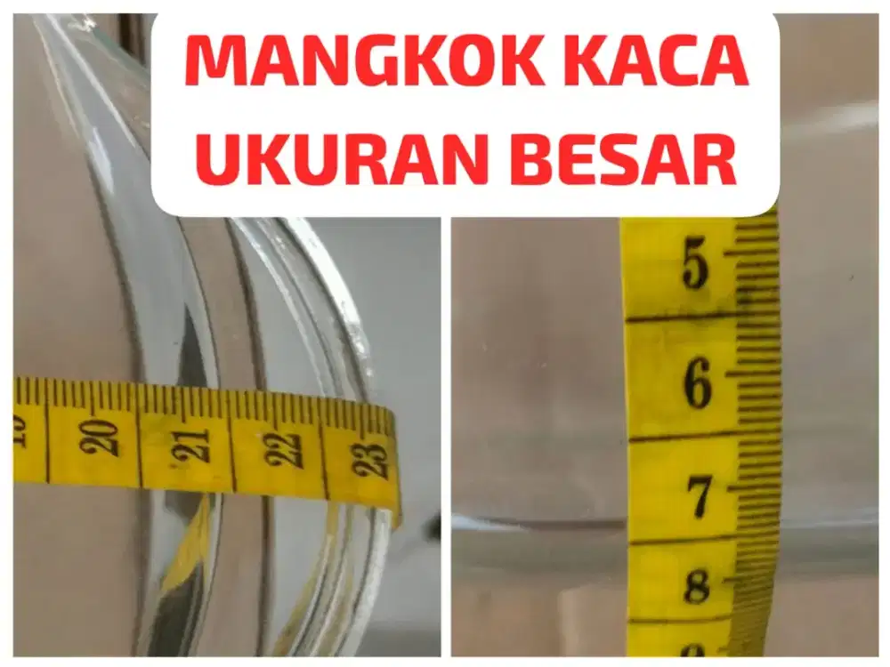 Mangkok Kaca Ukuran Besar BARANG BARU