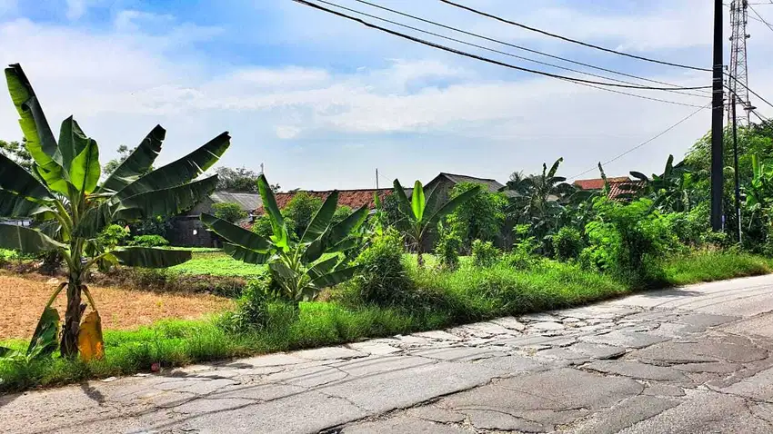 Dijual Tanah strategis pinggir jl utama Babelan