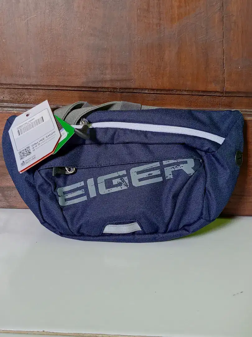 Tas Eiger Original Conserve Biru Hitam