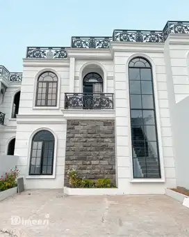 Rumah Sultan! Super Mewah Classic Eropa di Cibubur, 5 Menit ke LRT