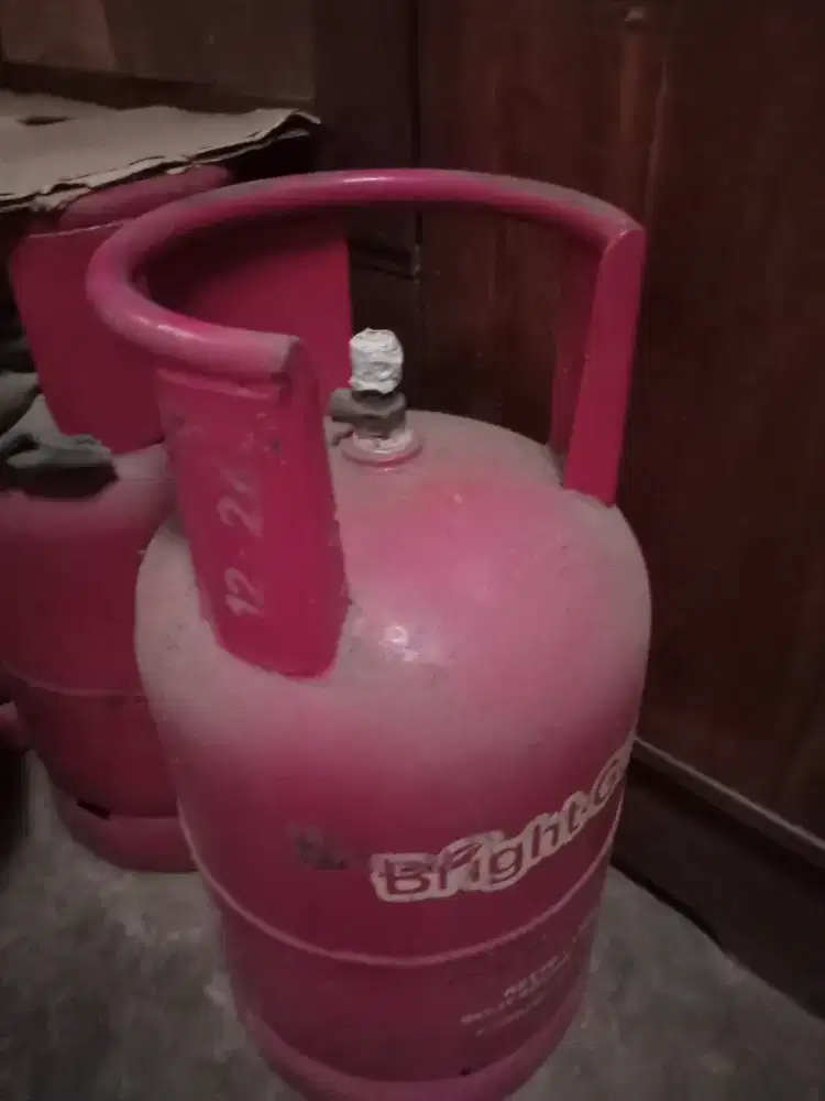 Gas bright / tabung pink12 kg (kosong)
