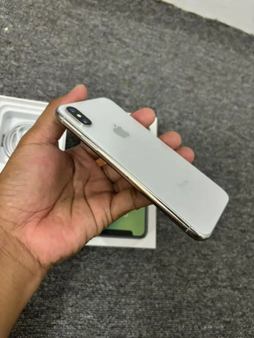 Iphone X 256gb SEMUA NORMAL semua operator Fullset Jual Murah BJM