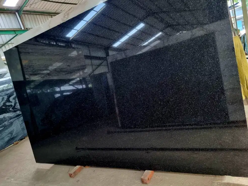 SET KITCHEN GRANIT BLACK GOLD