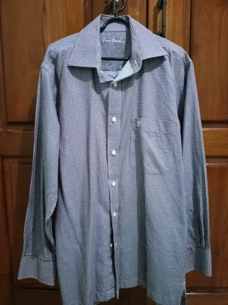 Dijual Kemeja panjang brand Piere Cardin, Versace