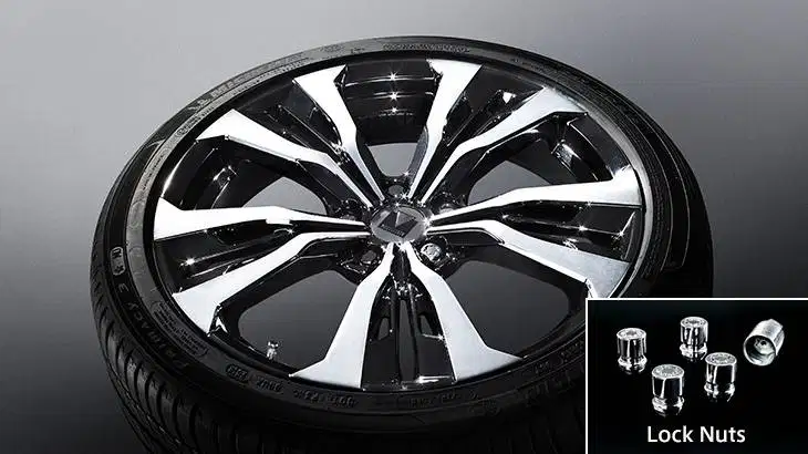 R20 Alloy Wheel Modellista WingDancer IX (Black Cutting)