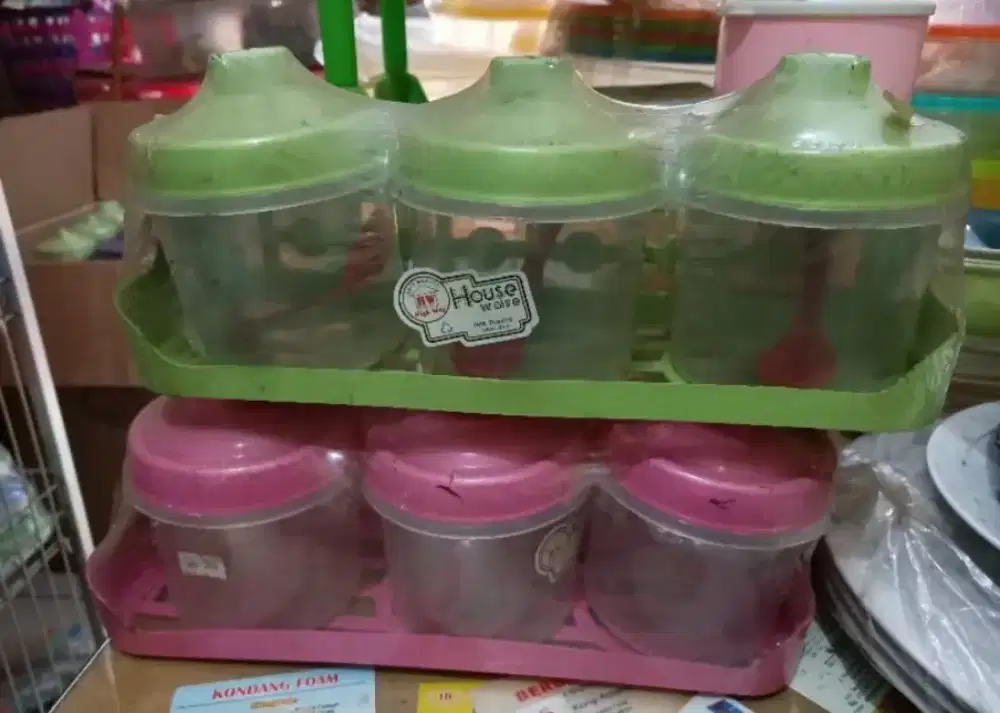 Rak bumbu isi 3pcs