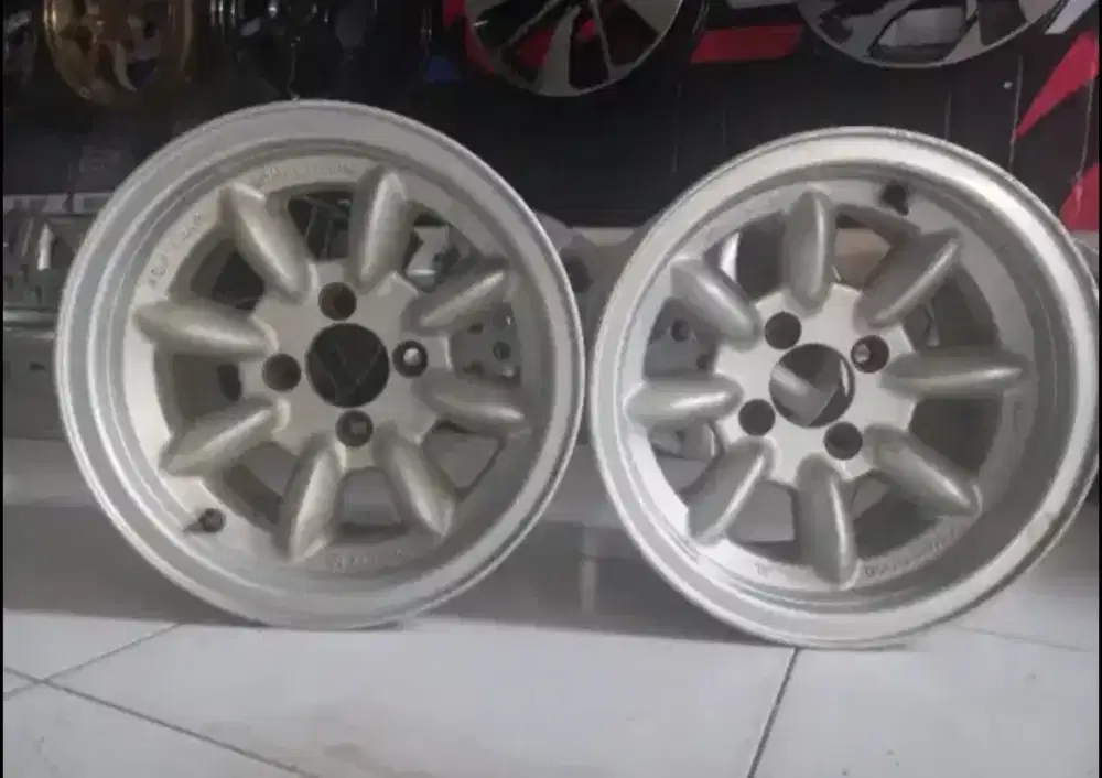 Velg compe Relly Ring 13 pcd 4 ×100 Lebar 7 in