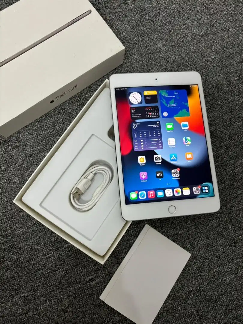 Ipad Mini 4 WiFi 128gb untuk game Semua Normal Fullset Jual Murah Bjm