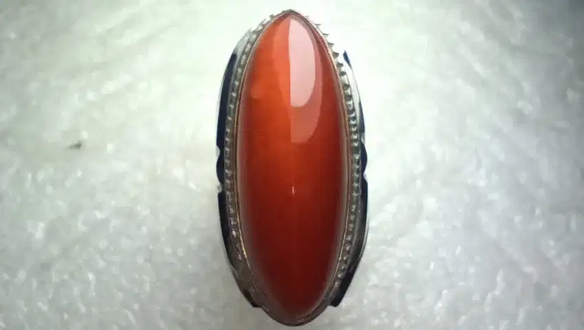 Cincin Natural Batu Pandan Nanas Dim.36x14x10 Unik