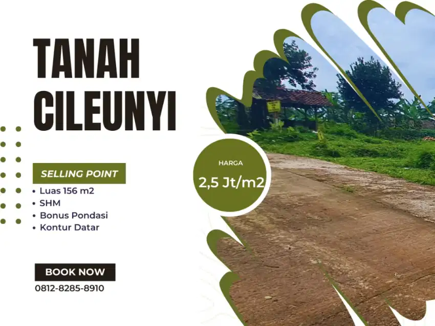 Kavling Komplek DPR Cileunyi Sudah Pondasi Keliling