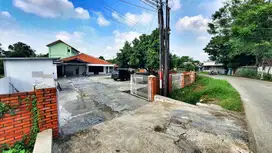 Rumah dan Tanah 2Lt 1635m 3KT SHM Pinggir Jalan Babelan Utk Usaha