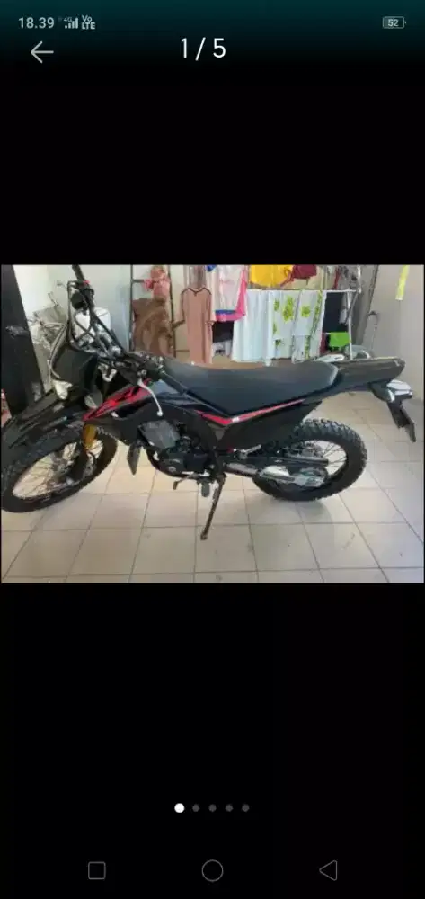 Di jual Honda CRF 150 L Tahun 2019