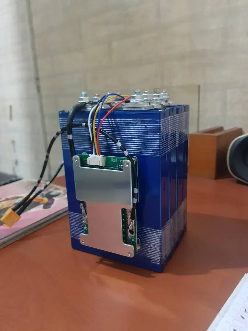 Baterai Lithium 12v 32Ah BMS 4s-100A Lifepo4 Parismatic