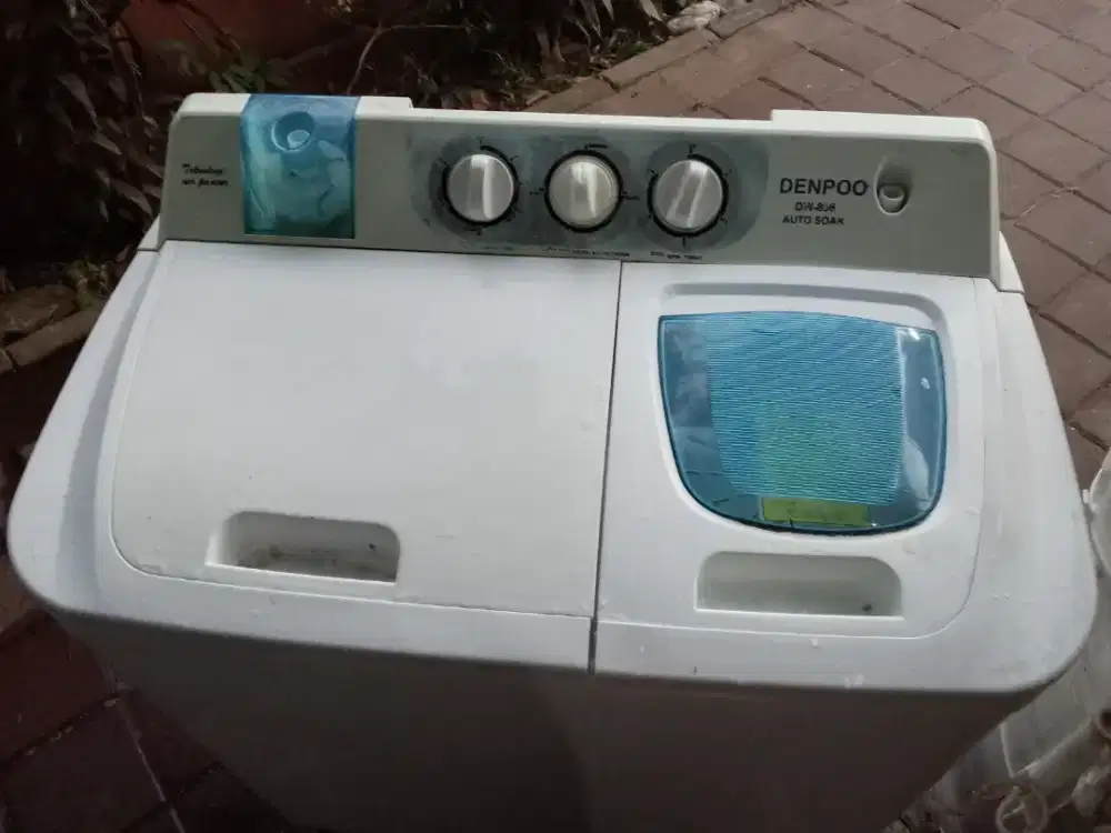 Mesincuci merek dempoo 8 kilo noemal bqgus tinggal pake