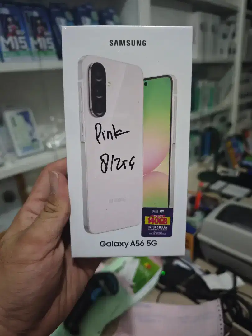 SAMSUNG GALAXY A56 5G RAM 8+8/256GB GARANSI RESMI SAMSUNG