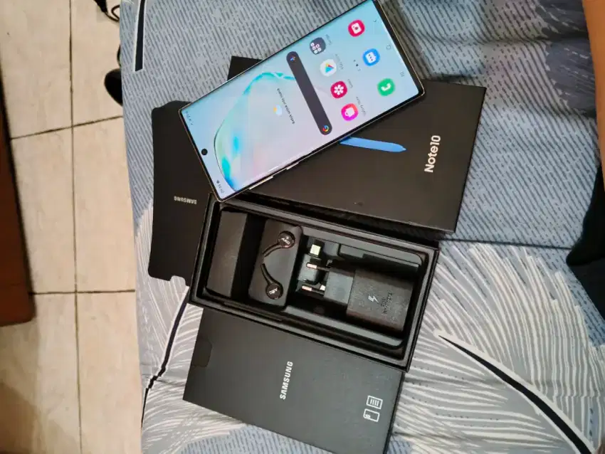 Samsung Note 10 8/256 Sein fullset mlusss like new joss nominuss