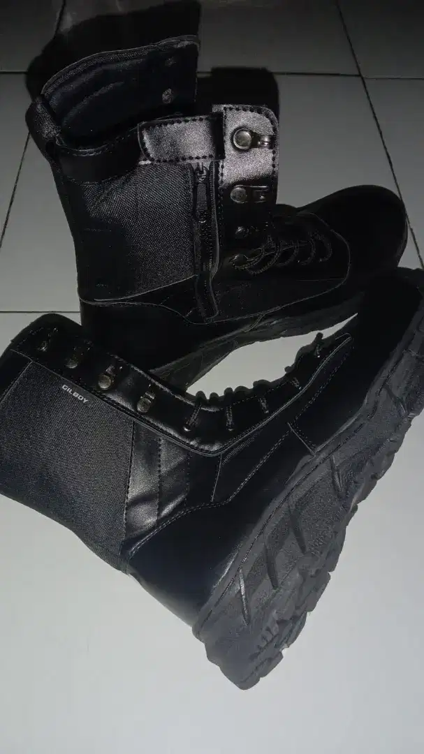 Sepatu Pdl Pria Sepatu Dinas Model TNI Polri