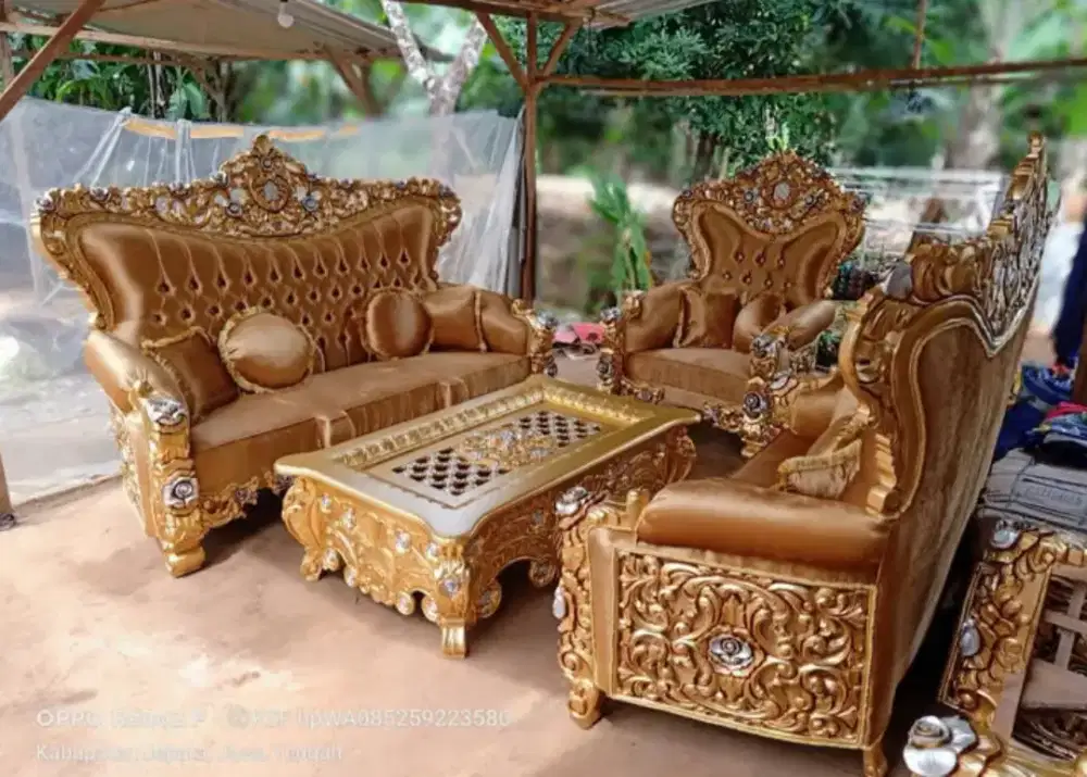 Sofa tamu Belagio koper