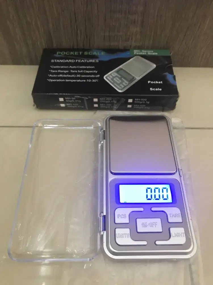 Timbangan Emas Perhiasan Digital Mini Saku Pocket Scale Akurasi 0.01g