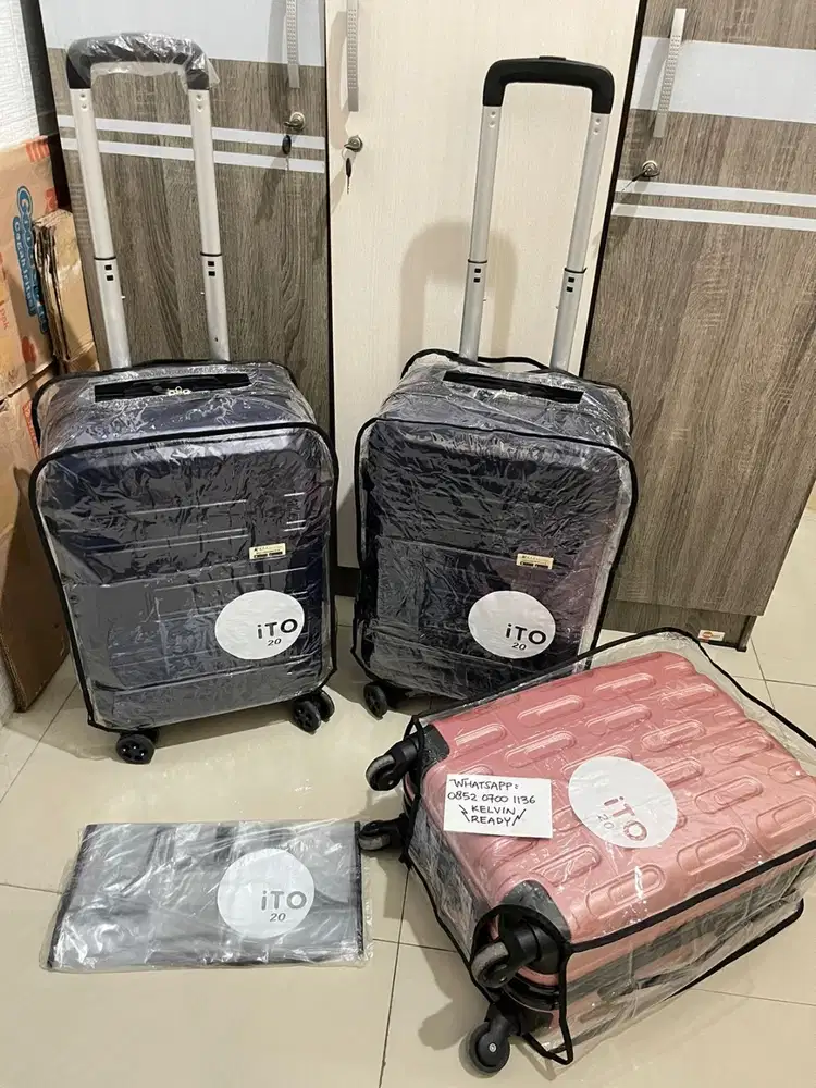 Sarung Koper Transparan 20 Uk 22 24 26 28 Bening Pelindung Bahan PVC