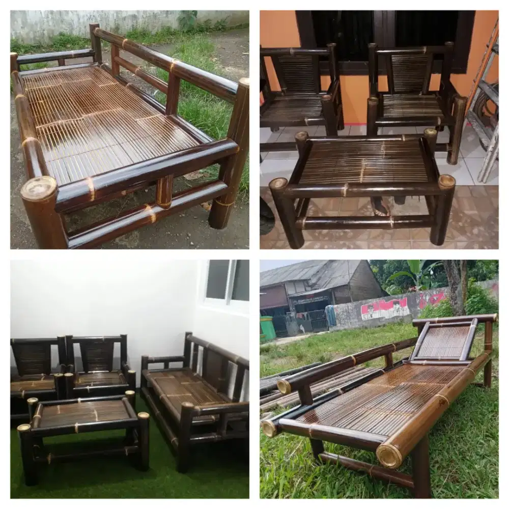 Kursi Bambu Bale, sender & set .Free Ongkir
Bayar COD