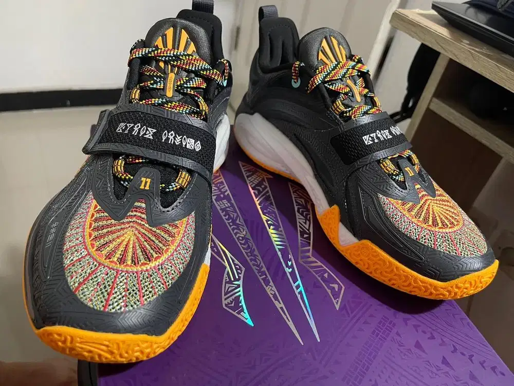 sepatu basket anta kai 1 sacred bond us10 original box lengkap bekas