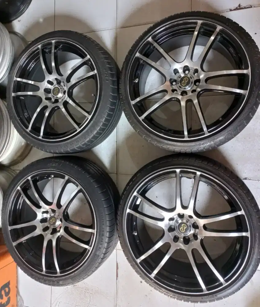 Velg Enkei TC original R18 for jazz Yaris vios mobilio Roky Raize