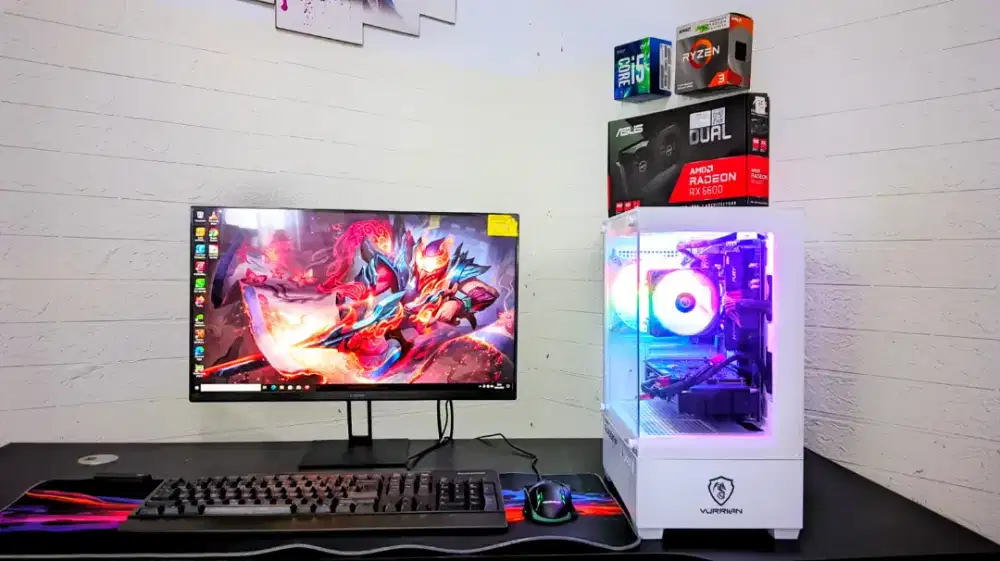 PC Siap pakai siap untuk kirim kirim